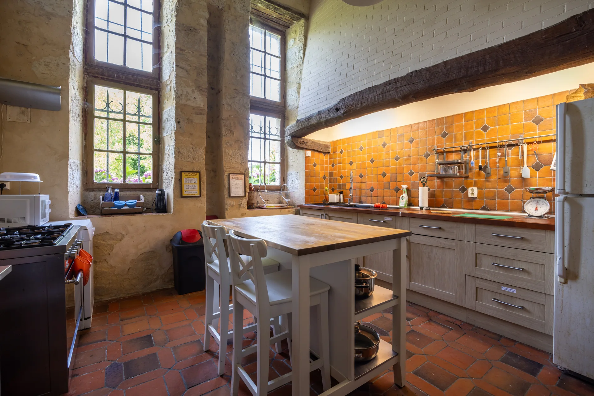 La cuisine du château