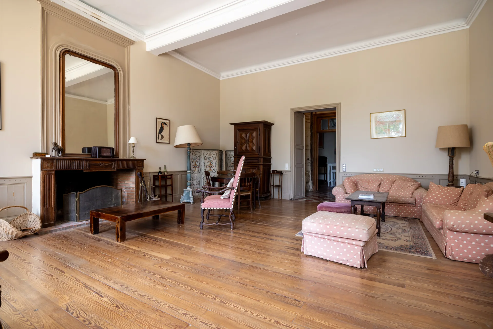 The living room