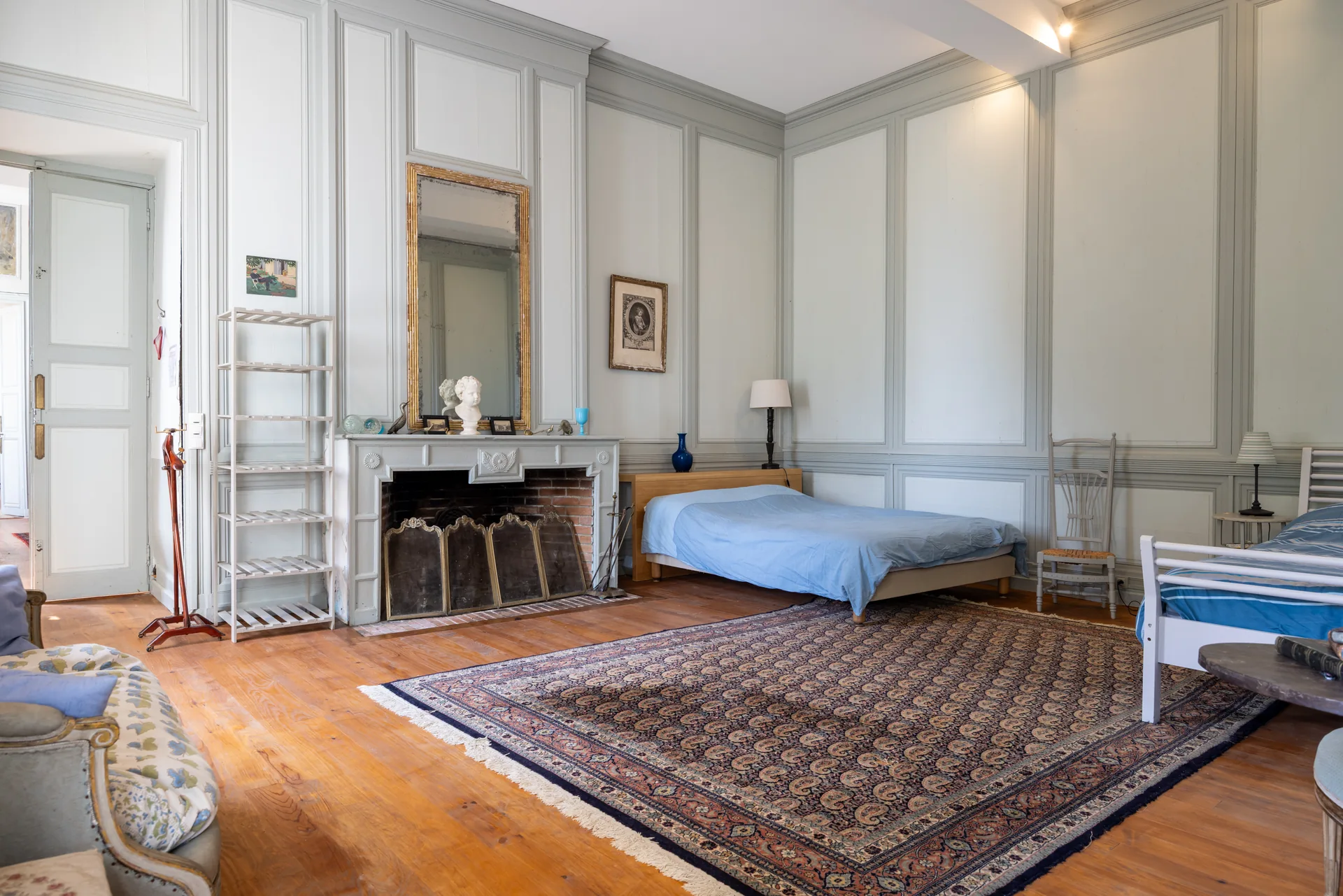 A bedroom at Château de Goas
