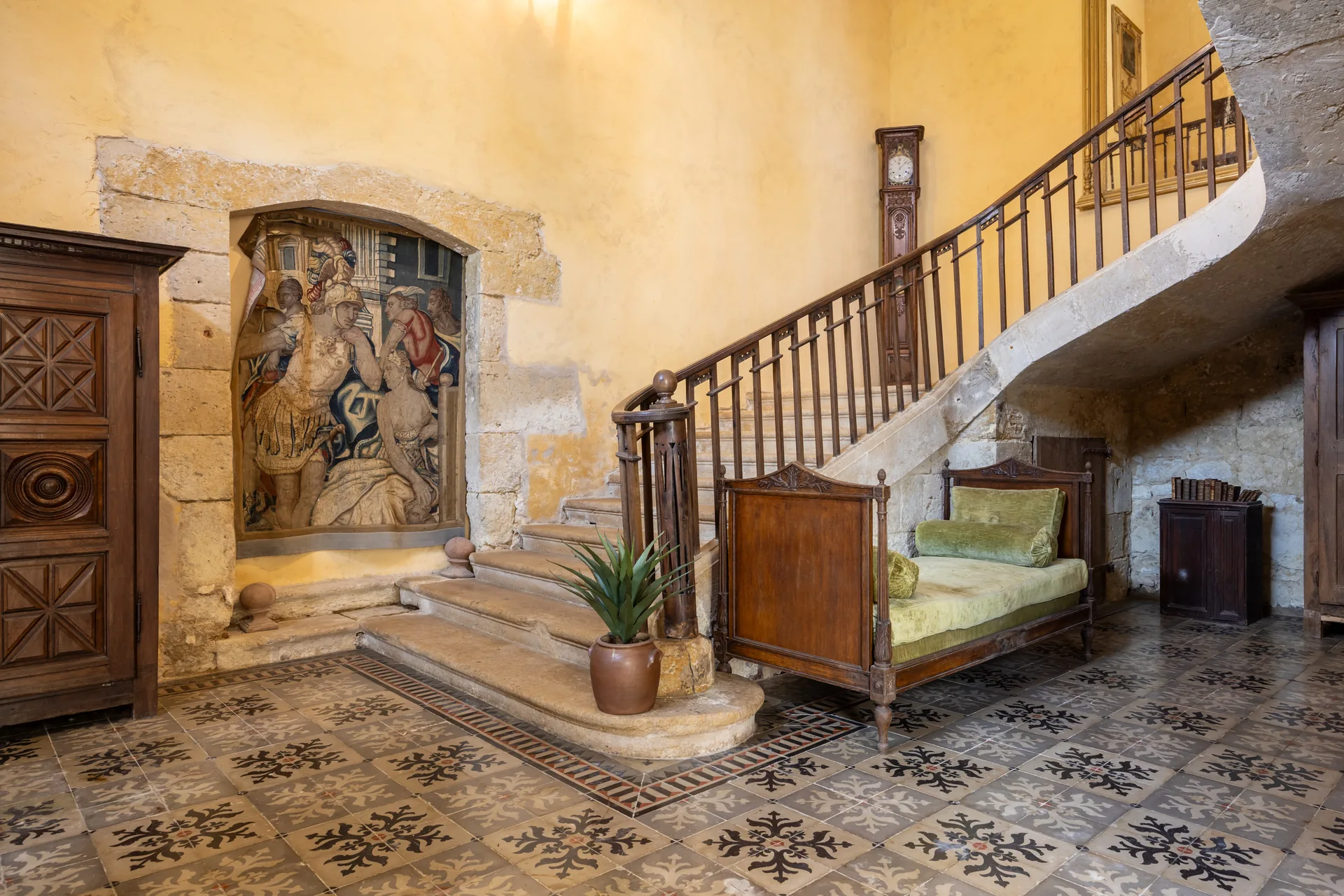 The staircase